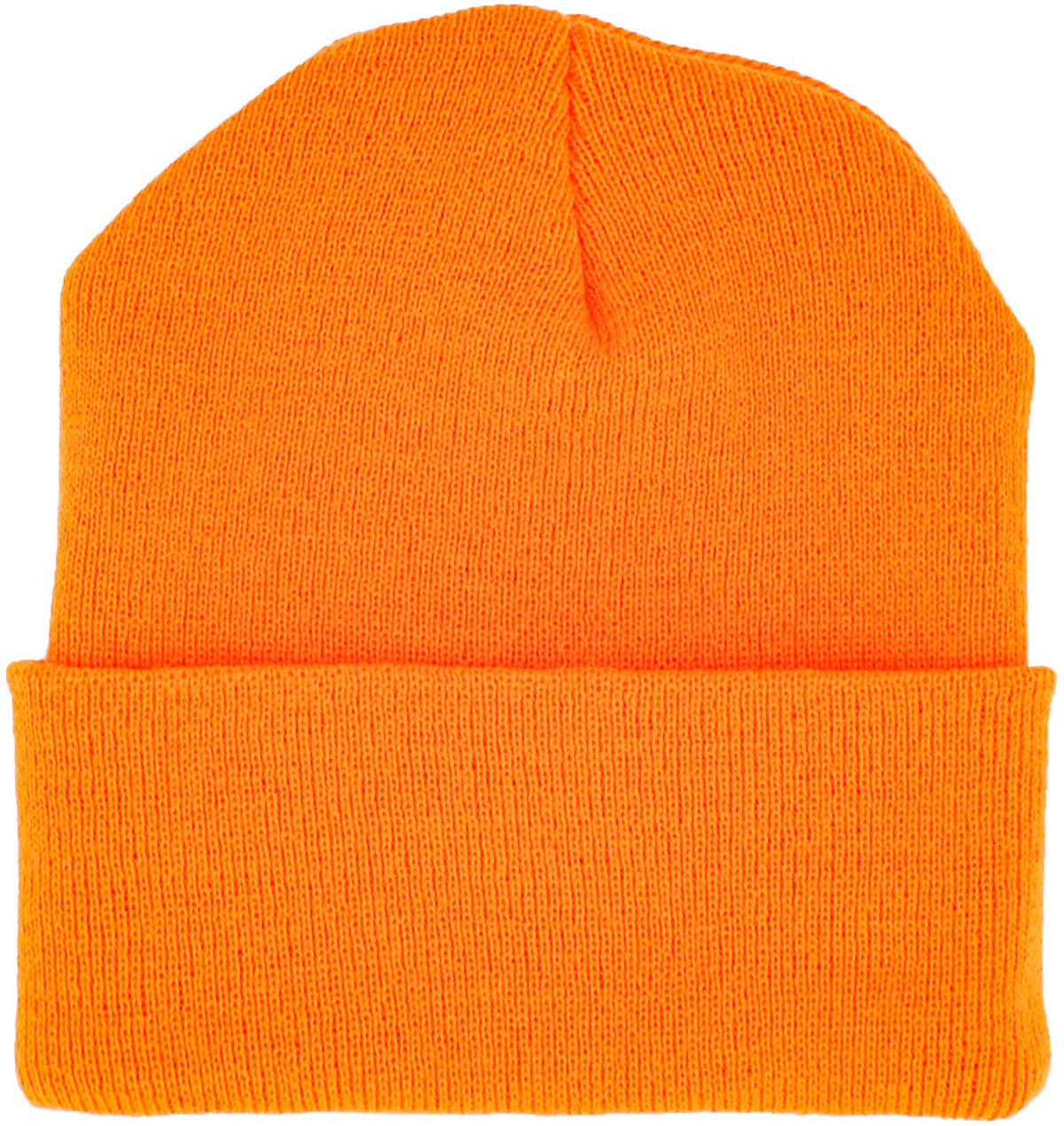 Neon Orange ski hat product view